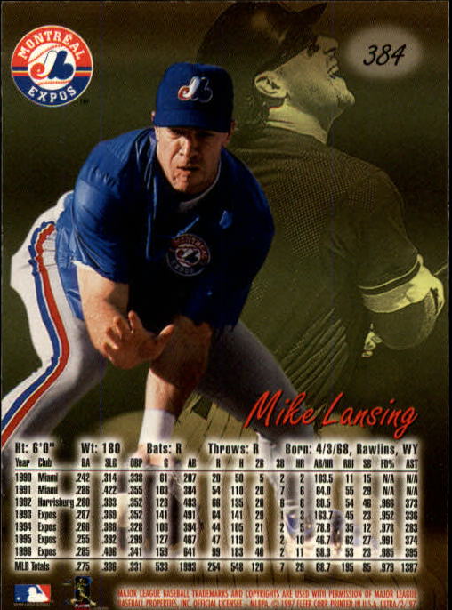 B2261- 1997 Ultra Baseball Cards 251-500 +Rookies -You Pick- 15+ FREE US SHIP - Picture 208 of 375