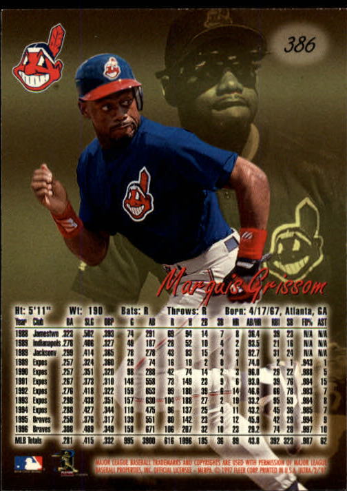 B2261- 1997 Ultra Baseball Cards 251-500 +Rookies -You Pick- 15+ FREE US SHIP - Picture 272 of 495