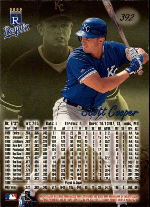 B2261- 1997 Ultra Baseball Cards 251-500 +Rookies -You Pick- 15+ FREE US SHIP - Picture 284 of 495