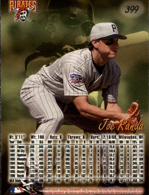 B2261- 1997 Ultra Baseball Cards 251-500 +Rookies -You Pick- 15+ FREE US SHIP - Picture 298 of 495