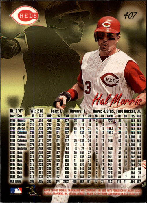 B2261- 1997 Ultra Baseball Cards 251-500 +Rookies -You Pick- 15+ FREE US SHIP - Picture 244 of 375