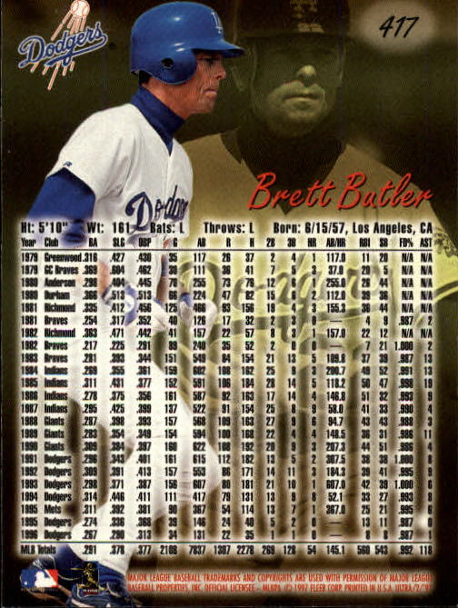 B2261- 1997 Ultra Baseball Cards 251-500 +Rookies -You Pick- 15+ FREE US SHIP - Picture 264 of 375