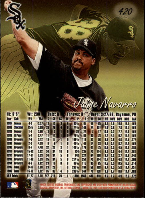 B2261- 1997 Ultra Baseball Cards 251-500 +Rookies -You Pick- 15+ FREE US SHIP - Picture 270 of 375