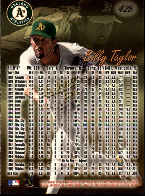 B2261- 1997 Ultra Baseball Cards 251-500 +Rookies -You Pick- 15+ FREE US SHIP - Picture 280 of 375