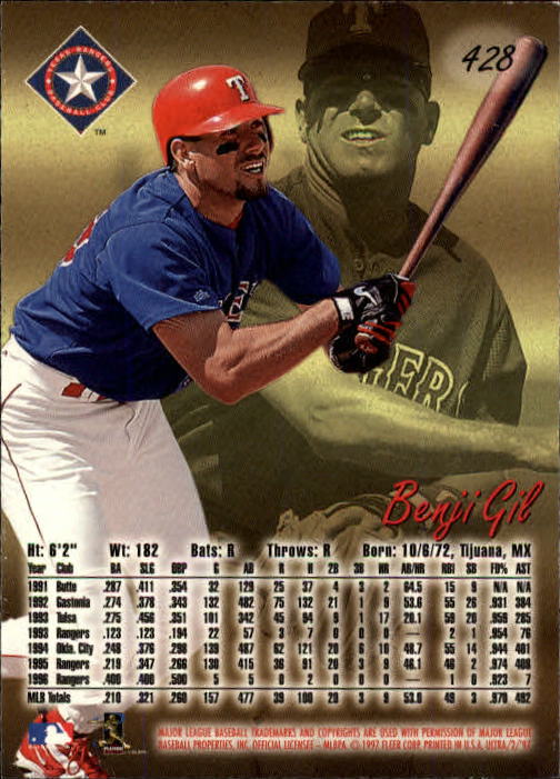 B2261- 1997 Ultra Baseball Cards 251-500 +Rookies -You Pick- 15+ FREE US SHIP - Picture 284 of 375