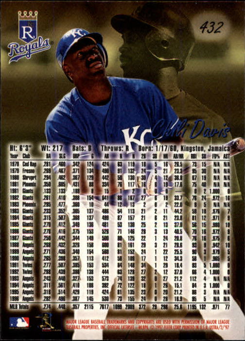 B2261- 1997 Ultra Baseball Cards 251-500 +Rookies -You Pick- 15+ FREE US SHIP - Picture 291 of 375