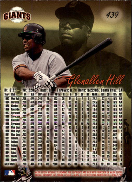 B2261- 1997 Ultra Baseball Cards 251-500 +Rookies -You Pick- 15+ FREE US SHIP - Picture 301 of 375