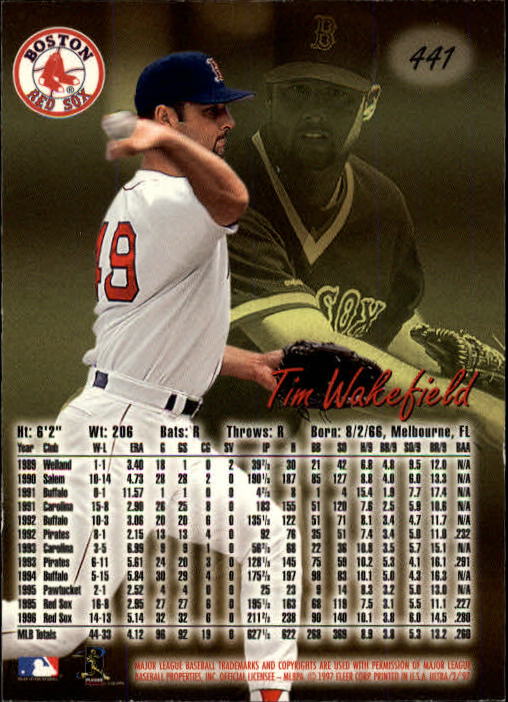 B2261- 1997 Ultra Baseball Cards 251-500 +Rookies -You Pick- 15+ FREE US SHIP - Picture 381 of 495