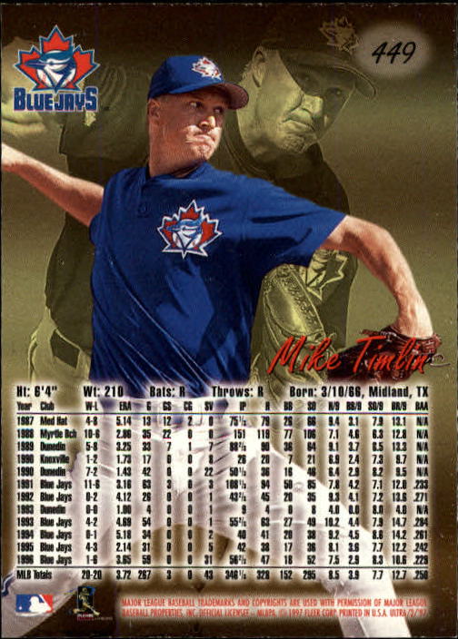 B2261- 1997 Ultra Baseball Cards 251-500 +Rookies -You Pick- 15+ FREE US SHIP - Picture 317 of 375