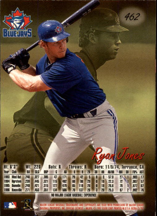 B2261- 1997 Ultra Baseball Cards 251-500 +Rookies -You Pick- 15+ FREE US SHIP - Picture 333 of 375