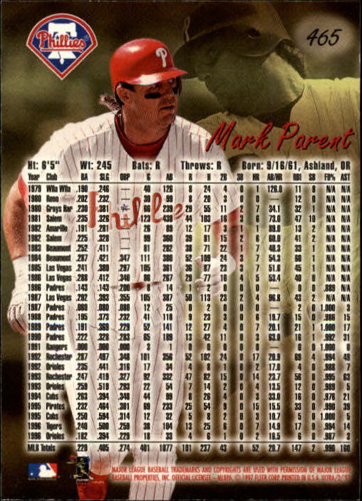 B2261- 1997 Ultra Baseball Cards 251-500 +Rookies -You Pick- 15+ FREE US SHIP - Picture 427 of 495