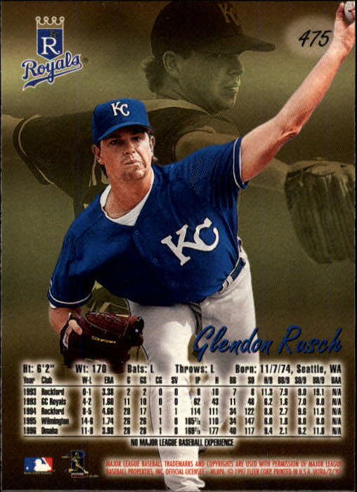 B2261- 1997 Ultra Baseball Cards 251-500 +Rookies -You Pick- 15+ FREE US SHIP - Picture 447 of 495