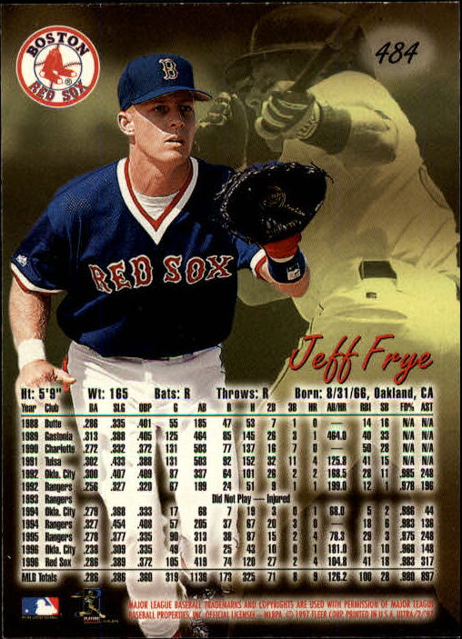 B2261- 1997 Ultra Baseball Cards 251-500 +Rookies -You Pick- 15+ FREE US SHIP - Picture 361 of 375