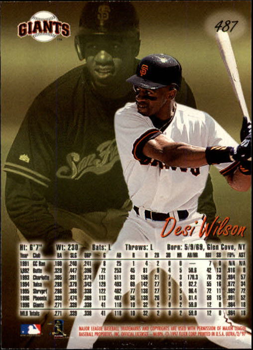 B2261- 1997 Ultra Baseball Cards 251-500 +Rookies -You Pick- 15+ FREE US SHIP - Picture 469 of 495