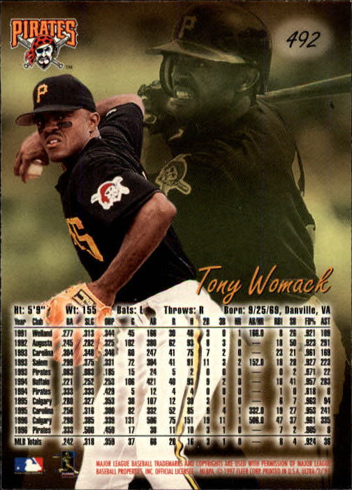 B2261- 1997 Ultra Baseball Cards 251-500 +Rookies -You Pick- 15+ FREE US SHIP - Picture 479 of 495