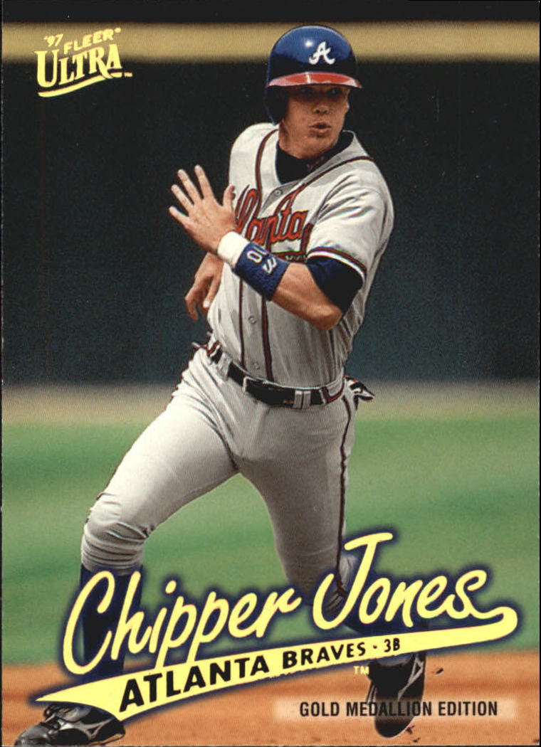 1997 Ultra Gold Medallion #154 Chipper Jones