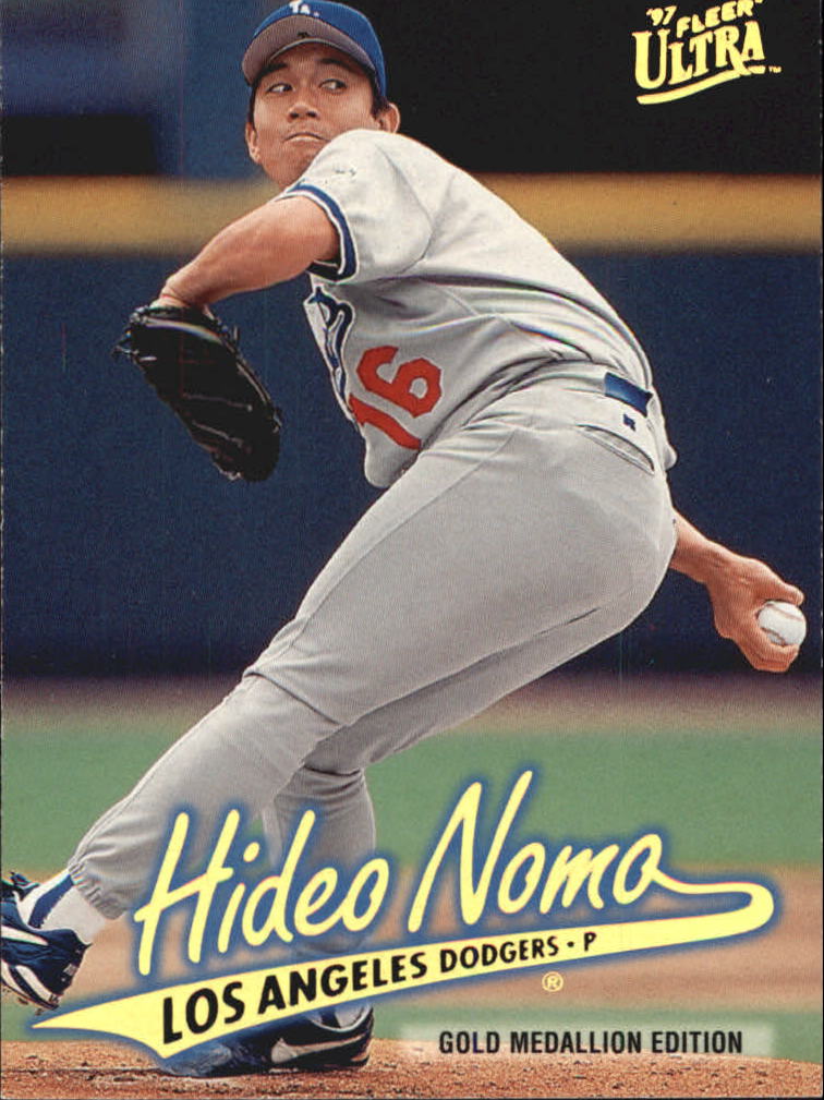 15 Different Hideo Nomo baseball cards NM/M Near Mint/Mint 