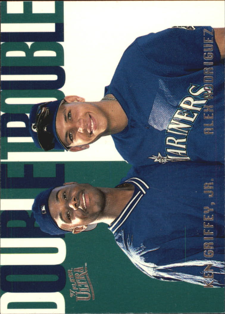 1997 Ultra Double Trouble #9 K.Griffey Jr./A.Rodriguez