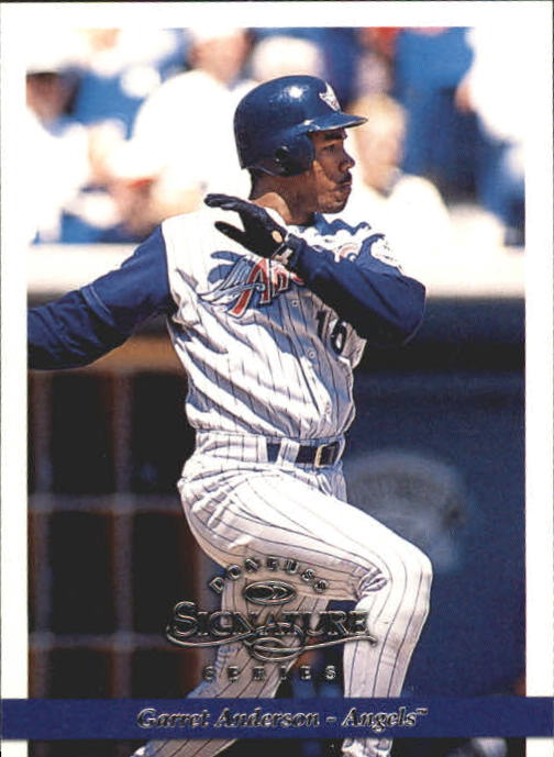 1997 Donruss #141 Garret Anderson on Fanatics Collect