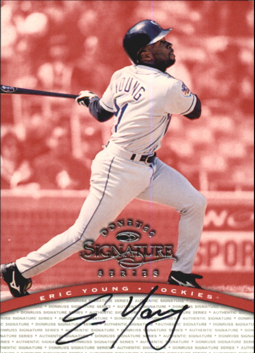 1997 Donruss Signature Autographs Baseball AUTO You Pick - Picture 73 of 78