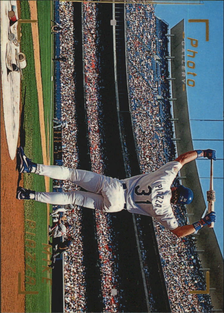 1997 Topps Gallery Photo Gallery #PG11 Mike Piazza