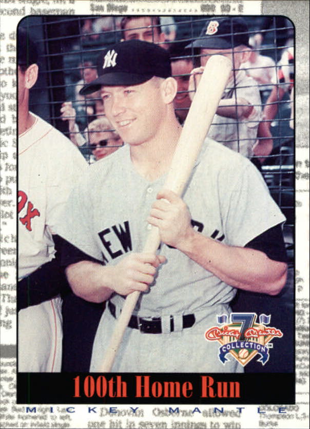 Mickey Mantle 1997 Scoreboard Mantle #70 #7 Retired by Yankees