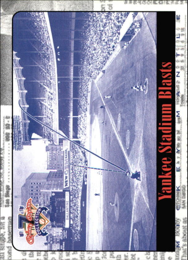1997 Scoreboard Mantle #46 Mickey Mantle/Yankee Stadium Blasts