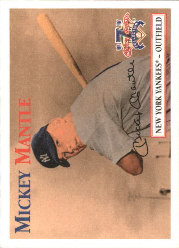 B6511- 1997 Scoreboard Mantle Baseball Cards 1-74 -You Pick- 15+ FREE US SHIP - Picture 100 of 146