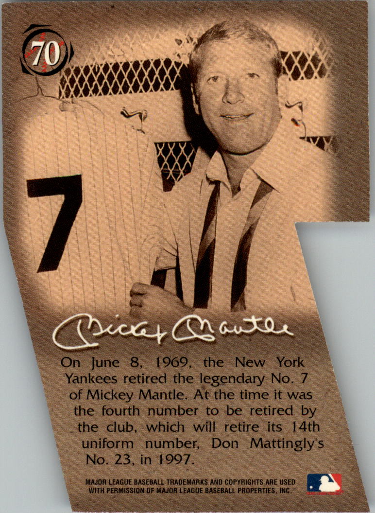 B6511- 1997 Scoreboard Mantle Baseball Cards 1-74 -You Pick- 15+ FREE US SHIP - Picture 139 of 146