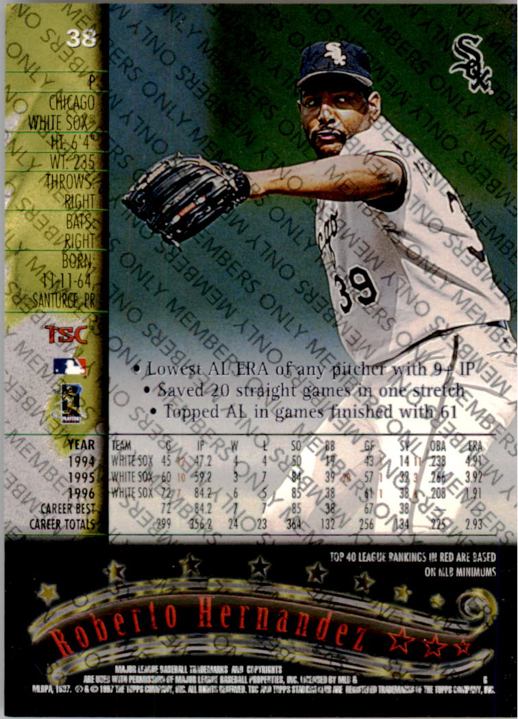 A2630- 1997 Stadium Club Members Only BB #s 1-250 -You Pick- 15+ FREE US SHIP - Picture 57 of 391