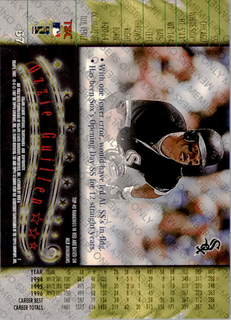 A2630- 1997 Stadium Club Members Only BB #s 1-250 -You Pick- 15+ FREE US SHIP - Picture 91 of 391