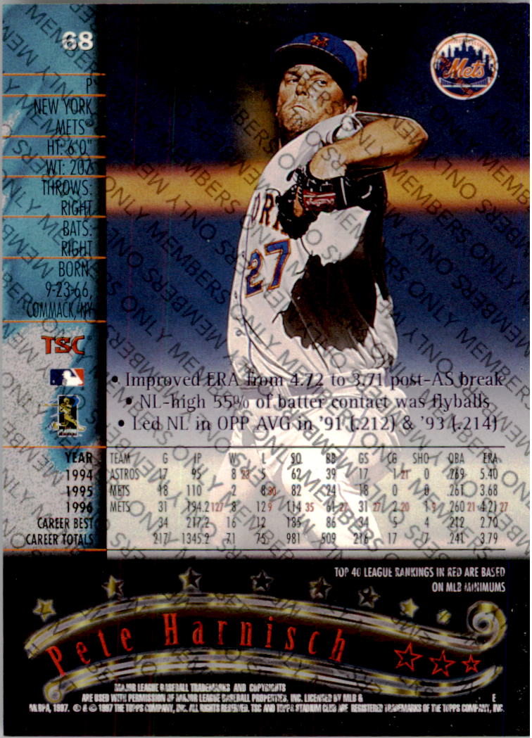 A2630- 1997 Stadium Club Members Only BB #s 1-250 -You Pick- 15+ FREE US SHIP - Picture 93 of 391
