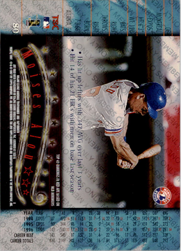 A2630- 1997 Stadium Club Members Only BB #s 1-250 -You Pick- 15+ FREE US SHIP - Picture 115 of 391