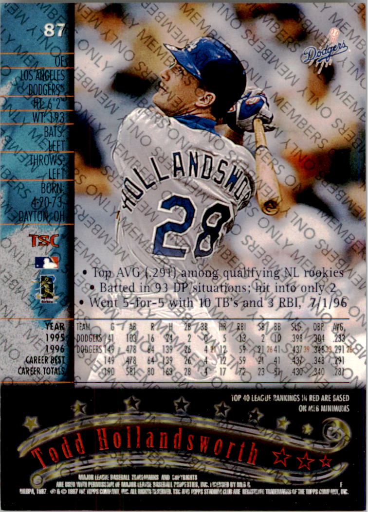 A2630- 1997 Stadium Club Members Only BB #s 1-250 -You Pick- 15+ FREE US SHIP - Picture 129 of 391