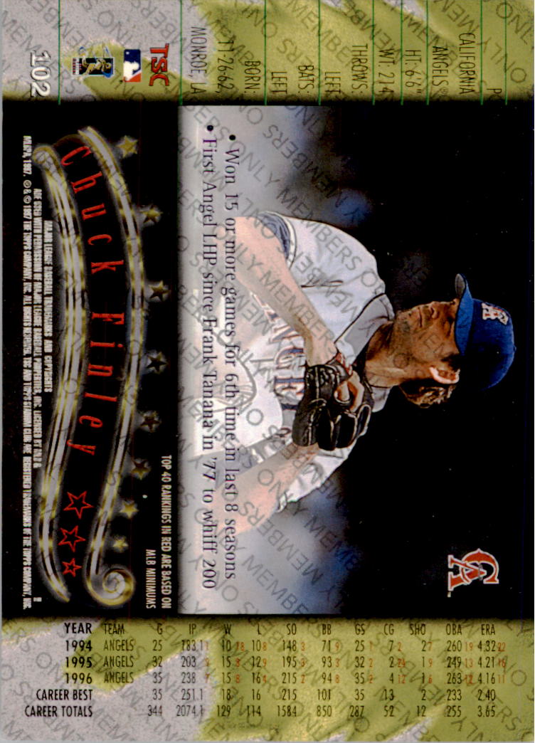 A2630- 1997 Stadium Club Members Only BB #s 1-250 -You Pick- 15+ FREE US SHIP - Picture 153 of 391