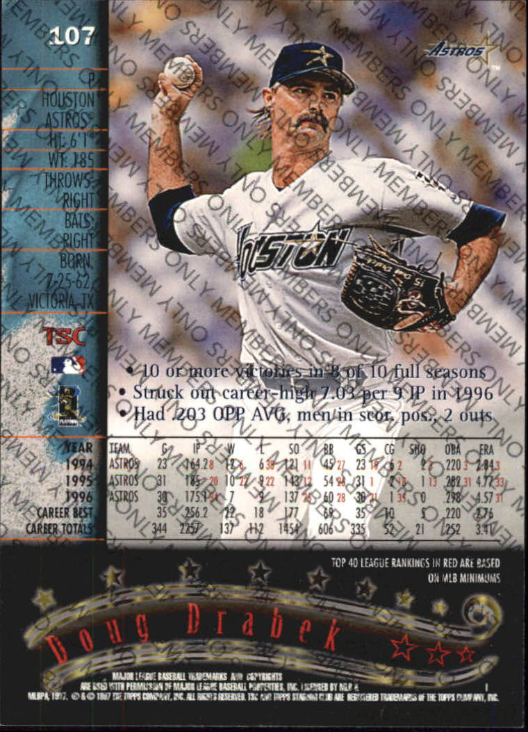 A2630- 1997 Stadium Club Members Only BB #s 1-250 -You Pick- 15+ FREE US SHIP - Picture 163 of 391