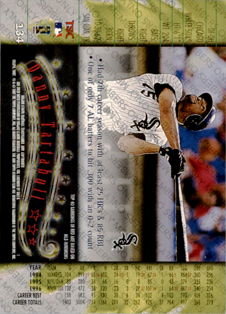 A2630- 1997 Stadium Club Members Only BB #s 1-250 -You Pick- 15+ FREE US SHIP - Picture 213 of 391
