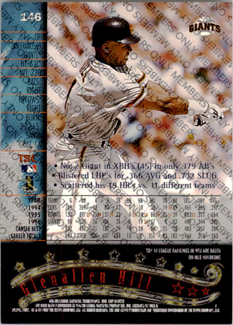 A2630- 1997 Stadium Club Members Only BB #s 1-250 -You Pick- 15+ FREE US SHIP - Picture 235 of 391