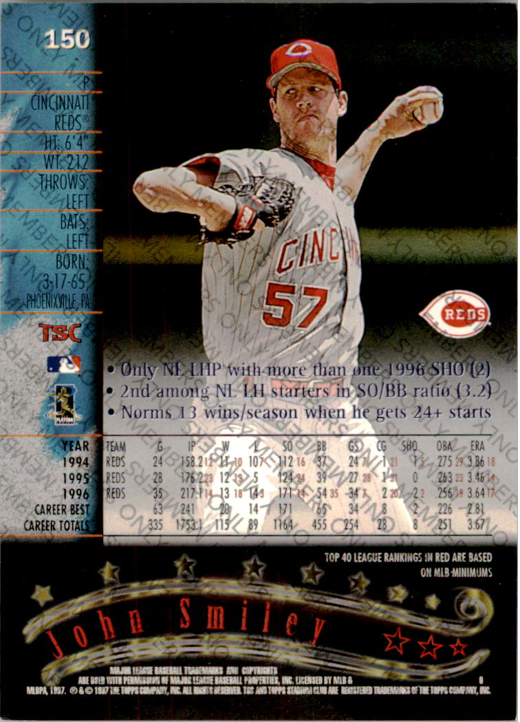 A2630- 1997 Stadium Club Members Only BB #s 1-250 -You Pick- 15+ FREE US SHIP - Picture 243 of 391