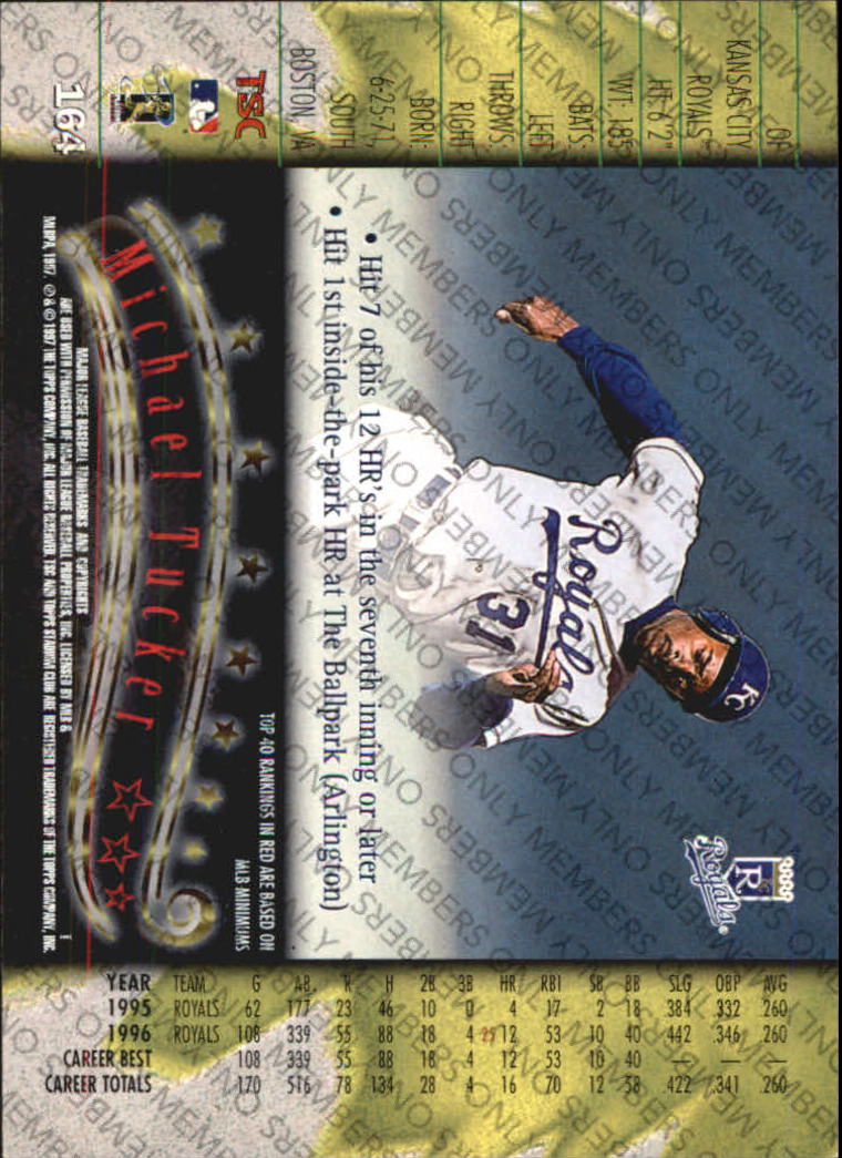 A2630- 1997 Stadium Club Members Only BB #s 1-250 -You Pick- 15+ FREE US SHIP - Picture 267 of 391