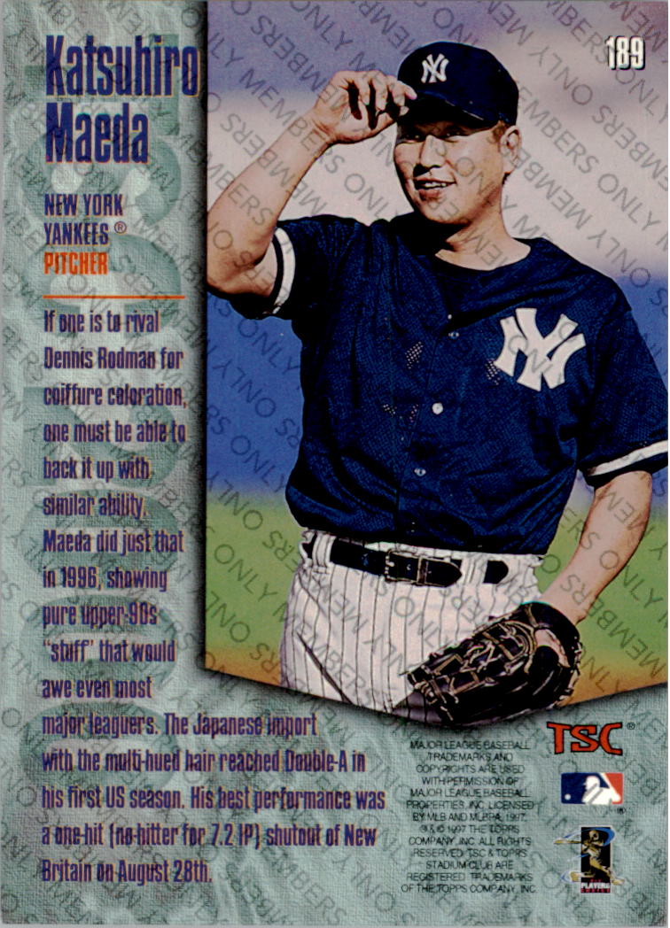 A2630- 1997 Stadium Club Members Only BB #s 1-250 -You Pick- 15+ FREE US SHIP - Picture 311 of 391
