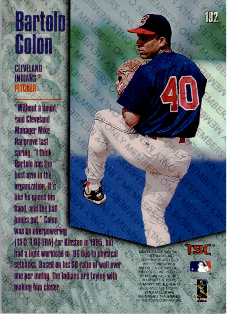 A2630- 1997 Stadium Club Members Only BB #s 1-250 -You Pick- 15+ FREE US SHIP - Picture 315 of 391