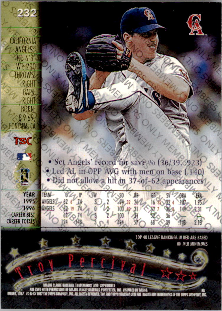 A2630- 1997 Stadium Club Members Only BB #s 1-250 -You Pick- 15+ FREE US SHIP - Picture 365 of 391