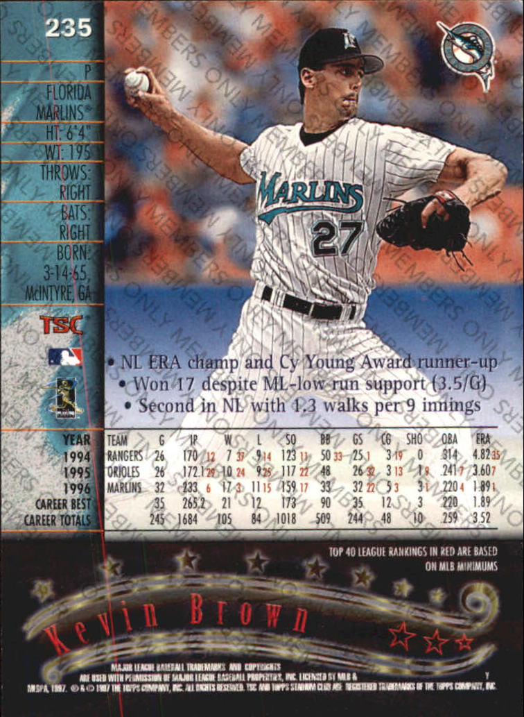 A2630- 1997 Stadium Club Members Only BB #s 1-250 -You Pick- 15+ FREE US SHIP - Picture 369 of 391