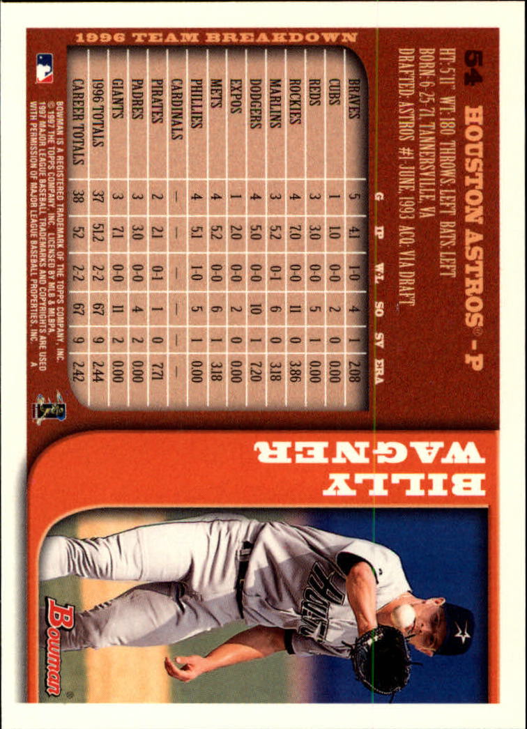 A9035- 1997 Bowman Baseball Card #s 1-250 +Rookies -You Pick- 10+ FREE US SHIP - Picture 109 of 501