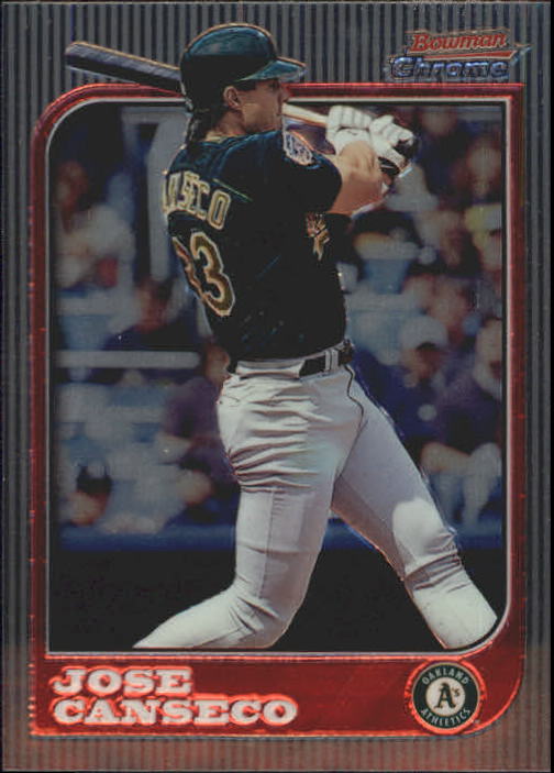 1997 Bowman Chrome #77 Jose Canseco