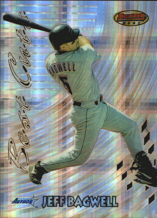 1997 Bowman's Best Best Cuts Atomic Refractor #BC7 Jeff Bagwell