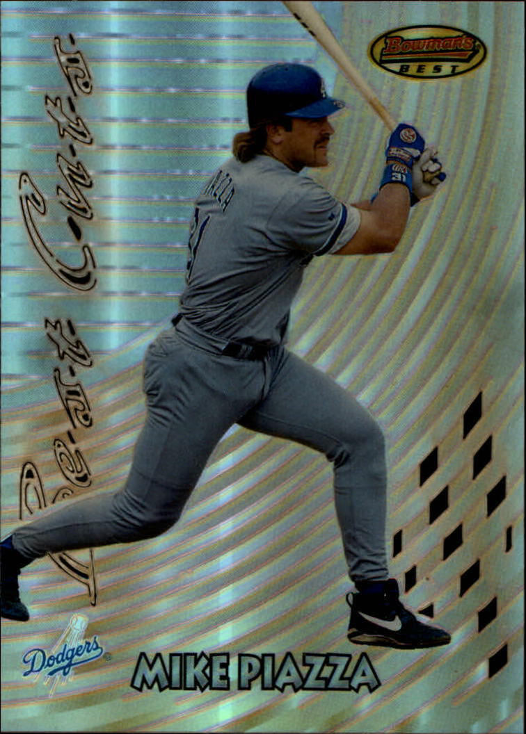 1997 Bowman's Best Best Cuts Refractor #BC8 Mike Piazza