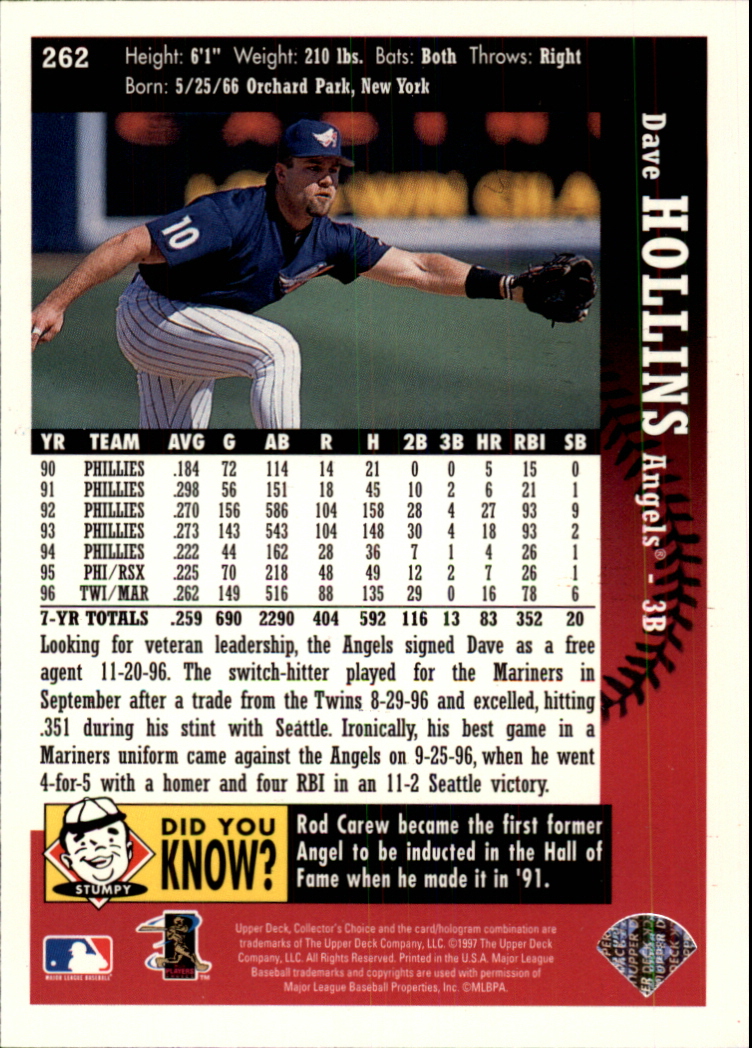 A2987- 1997 Collector's Auswahl BB 251-500 + Rookies -du Pick- 15 + Gratis US - Bild 25 von 470