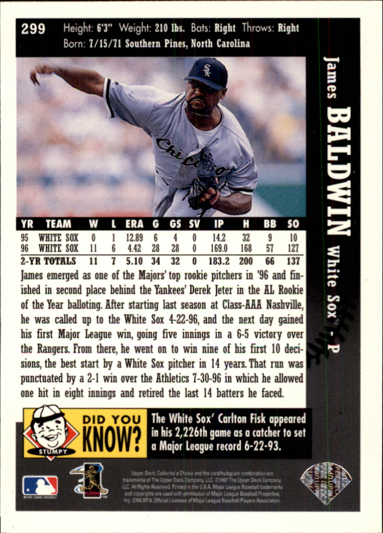 A2987- 1997 Collector's Auswahl BB 251-500 + Rookies -du Pick- 15 + Gratis US - Bild 97 von 470
